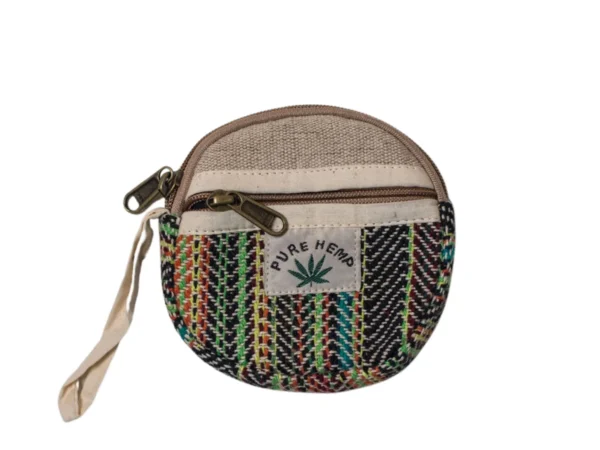 Hemp Round Pouch