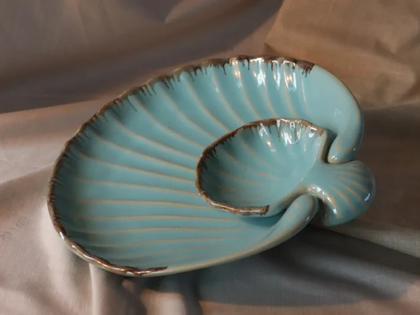 Azure Tide Shell Platter