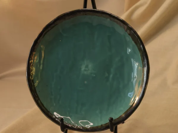 Emerald Green Ceramic Plate
