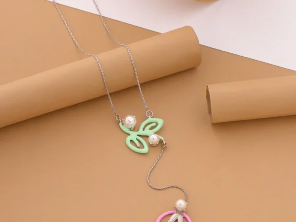 Harmony Pearl 925 Sterling Silver Necklace