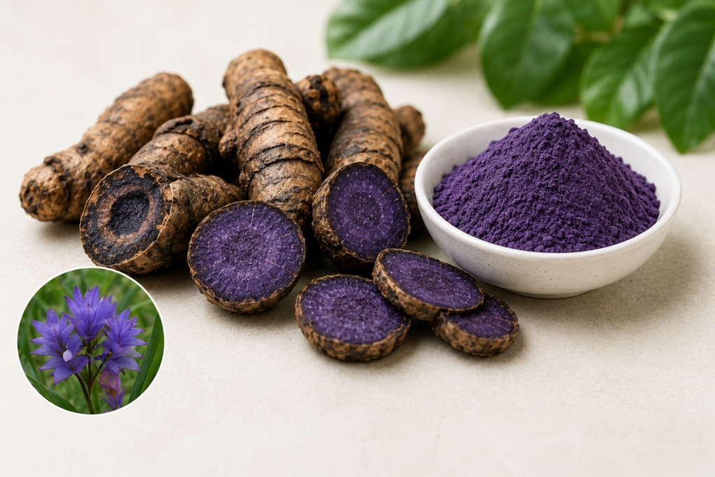 Organic Black Turmeric (Curcuma caesia)